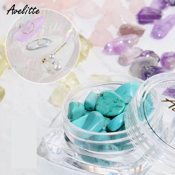 

Avelitte Fresh Semi-transparent Crystal Jewelry Nail Gravel Nail Makeup New Decorative Material