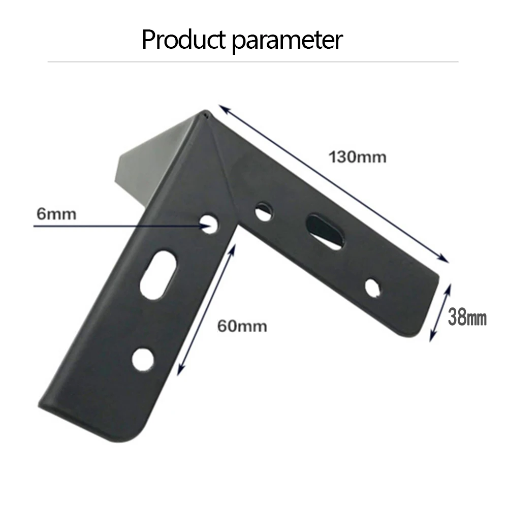Description Picture 6 of item4Pcs Metal Furniture Table Legs for Sofa Chair Bed Dresser TV Cabinet Feet Black Gold Height 10/13/15/17cm Furniture Hardware