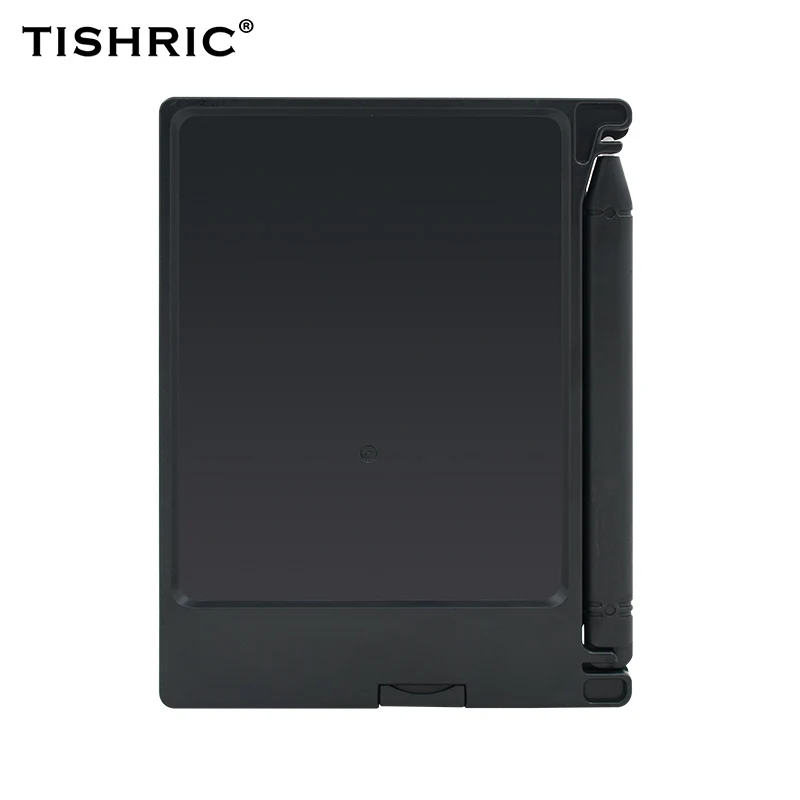 black TISHRIC мини 4," ЖК-планшет для рисования, портативный цифровой графический планшет для детей, подарки/игрушки, доска для рисования - Цвет: black