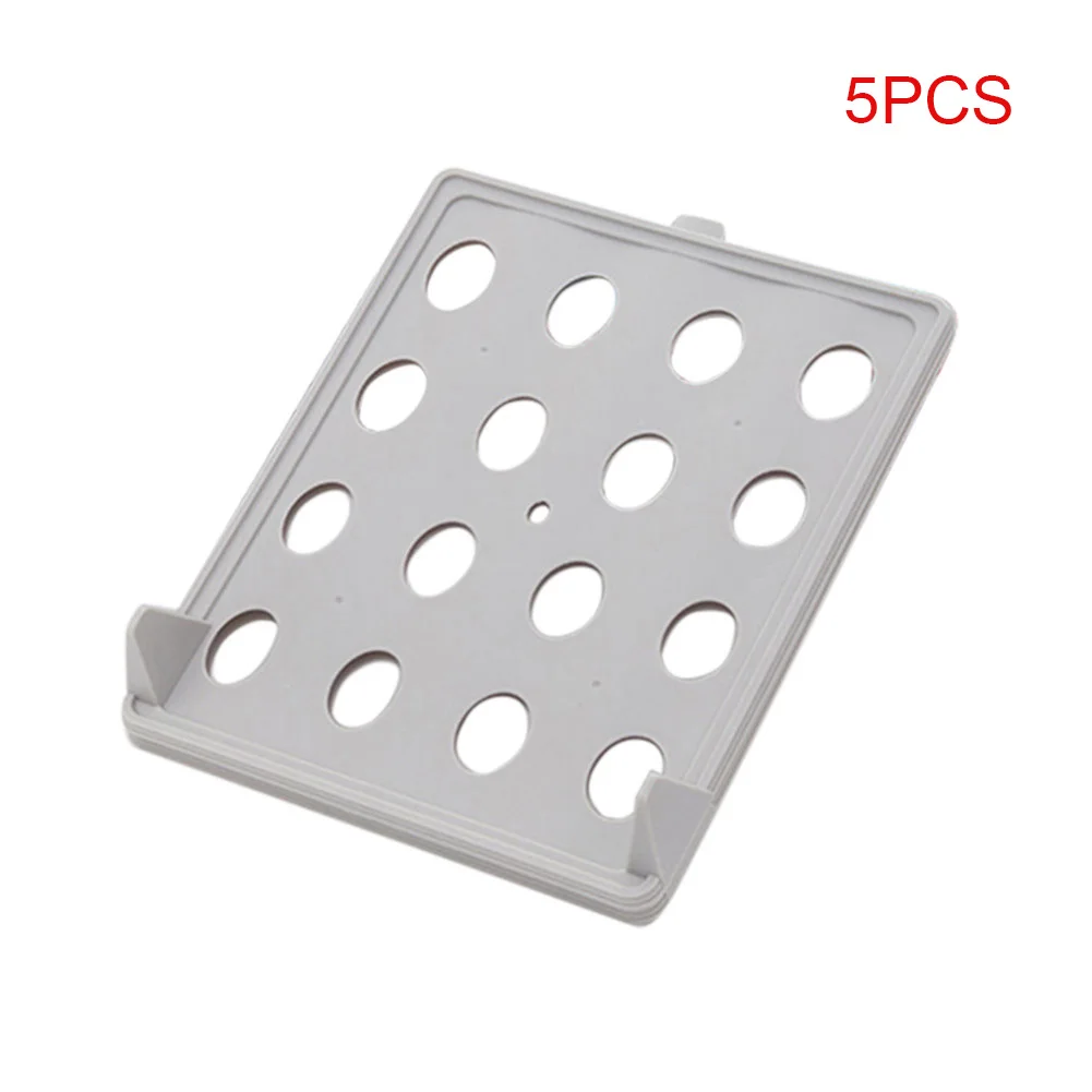 Grey 5PCS 1/2/5 шт Многофункциональный Пластик для хранения белья складывать доску Костюмы полка наборный доска инструменты SEP99 - Цвет: Grey 5PCS