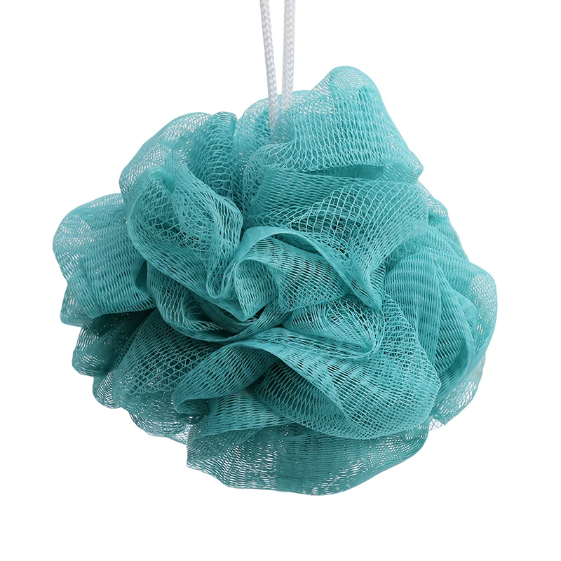 3pcs/pack Bath Ball Bath Flower Body Cleaning Scrubber Mesh Shower Wash Sponge Bathroom Accessories Sauna Bath