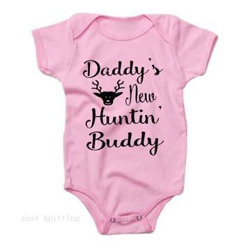 

Fashion Newborn Baby Boys Girls Cotton Short Sleeve Letter Print Novel Romper Summer Baby Jumpsuit Clothes Pink