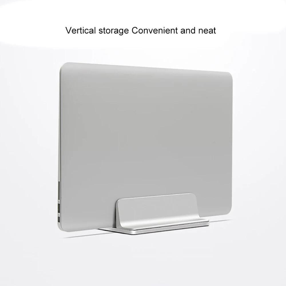 Горячая Алюминиевая Подставка для ноутбука Macbook Air Pro стабильная Вертикальная настольная подставка с регулируемым размером док-станции держатель для книг подставка для ноутбука