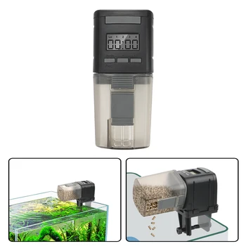 

Fully Automatic Smart Timing Fish Feeder Fish Tank Feed Tableware Mini Feeder Aquarium Feeder Aquarium Supplie