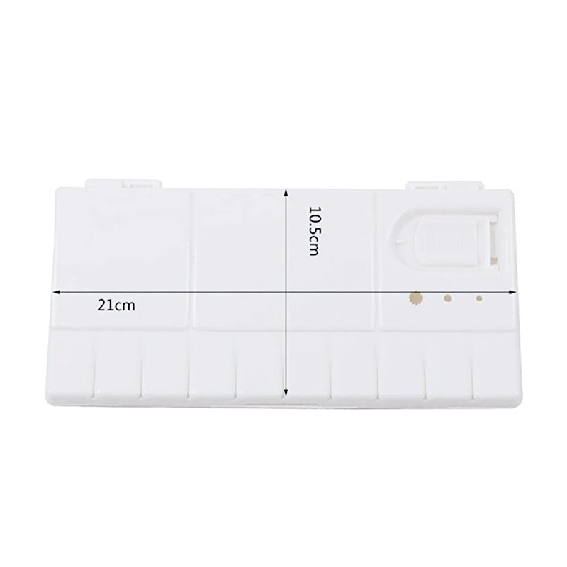 25Grid Folding Watercolor Palette Watercolor Paint Tray Box Painting Tool