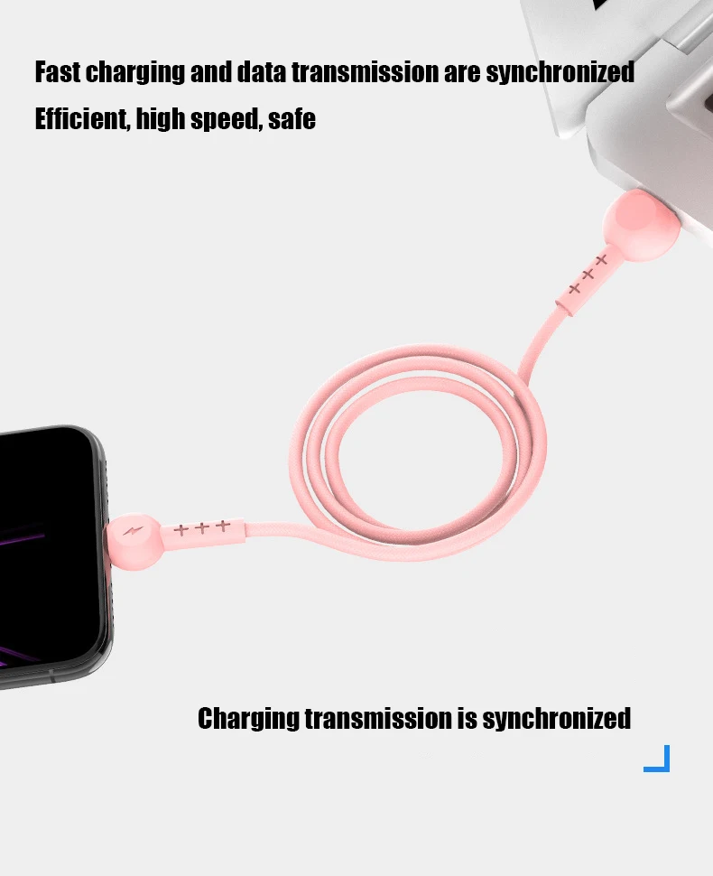 Кабель Micro USB 2.4A Kawaii Быстрая зарядка USB кабель для передачи данных для iPhone HuaWei samsung Xiaomi Android мобильный телефон usb Зарядка Синхронизация
