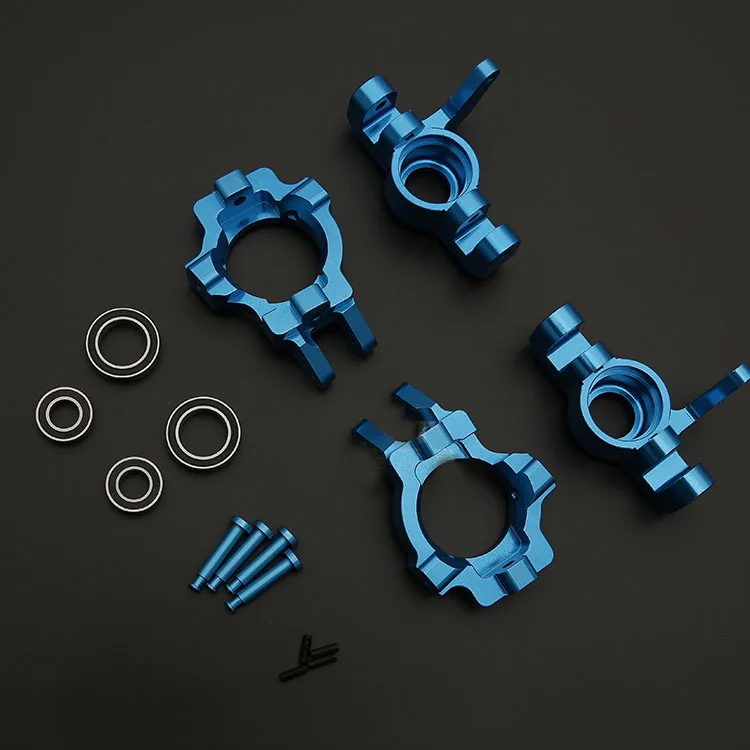 

1/5 Scale Rc Truck Spare Part New Product CNC Alloy Front Rear Wheel Bearing Seat Kit for Losi 5ive-t 5t Rovan LT KM X2