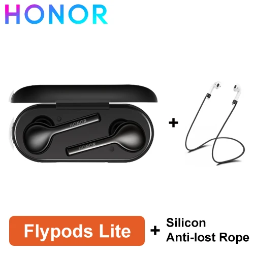 Huawei Honor Flypods Lite Freebuds Lite Беспроводные Наушники Hi-Fi Bluetooth наушники TWS водонепроницаемые IP54 управление нажатием - Цвет: Flypods Lite rope