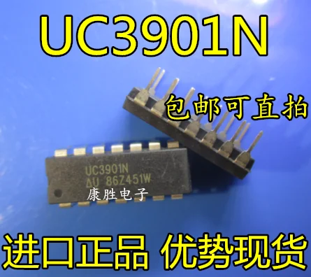 10 шт./лот UC3901N DIP14