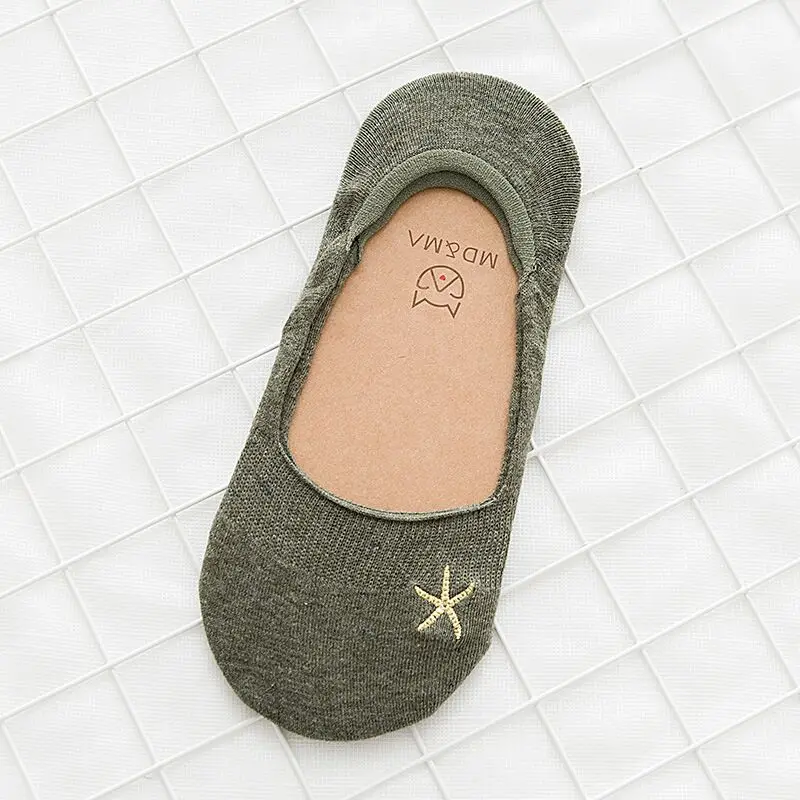 Носки, тапочки, popsocket, женские носки, cerw, крутые носки, милые Коты, корейские, невидимые, хлопковые, летние,, сетчатые, с силиконовым кольцом, Нескользящие - Цвет: 2