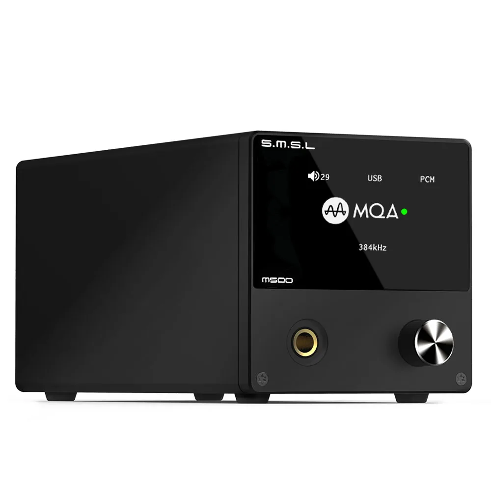 Декодер SMSL M500 MQA ES9038PRO ES9311 XMOS усилитель для наушников 32 бит 768 кГц DSD512 Hi-Res аудио DAC |