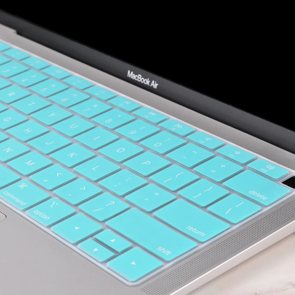 Защитная пленка для клавиатуры кожи для MacBook Air 13 дюймов A1932 Touch ID retina дисплей 13 дюймов клавиатура протектор США введите английский