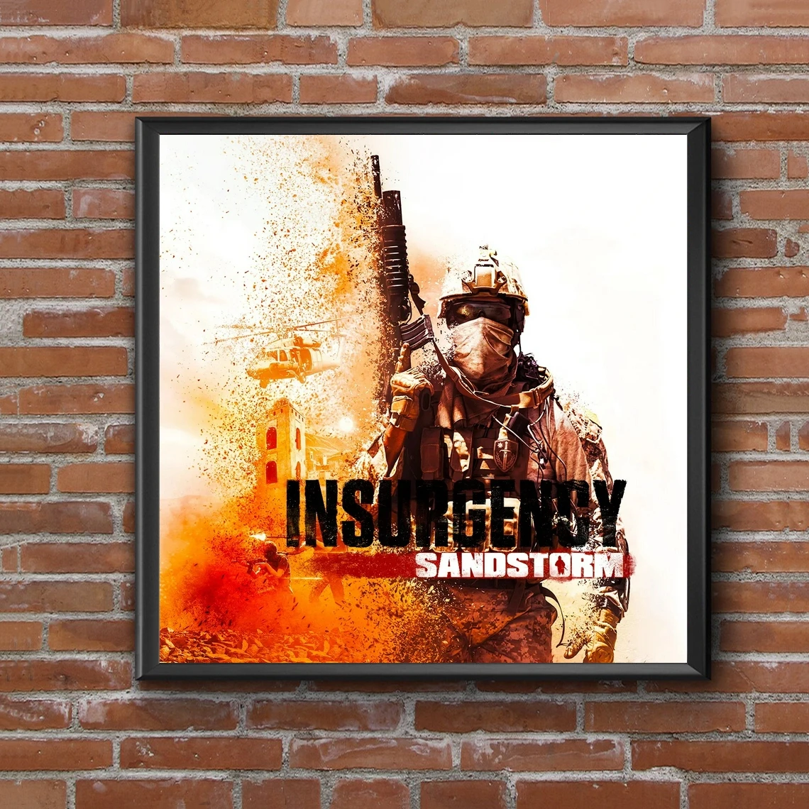 Assicurazione Sandstorm Videogioco Poster Pittura Murale Decorazione Domestica (Senza Cornice)
