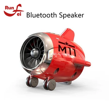 

Aircraft type Mini Bluetooth Speaker Portable FM Radio USB Port TF Card Wireless Bass Stereo Audio Aircraft Speakers