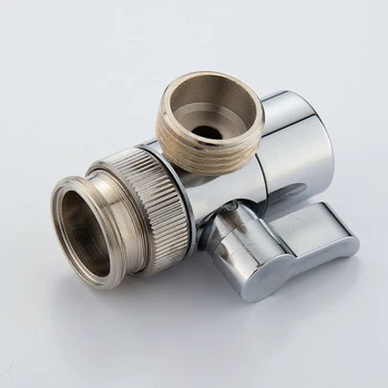 

M22 Thread Diverter Valve Basin Faucet Sprayer Brass Connector For Kitchen