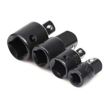 

4pcs 1/4 3/8 1/2 Drive Socket Adapter Converter Reducer Air Impact
