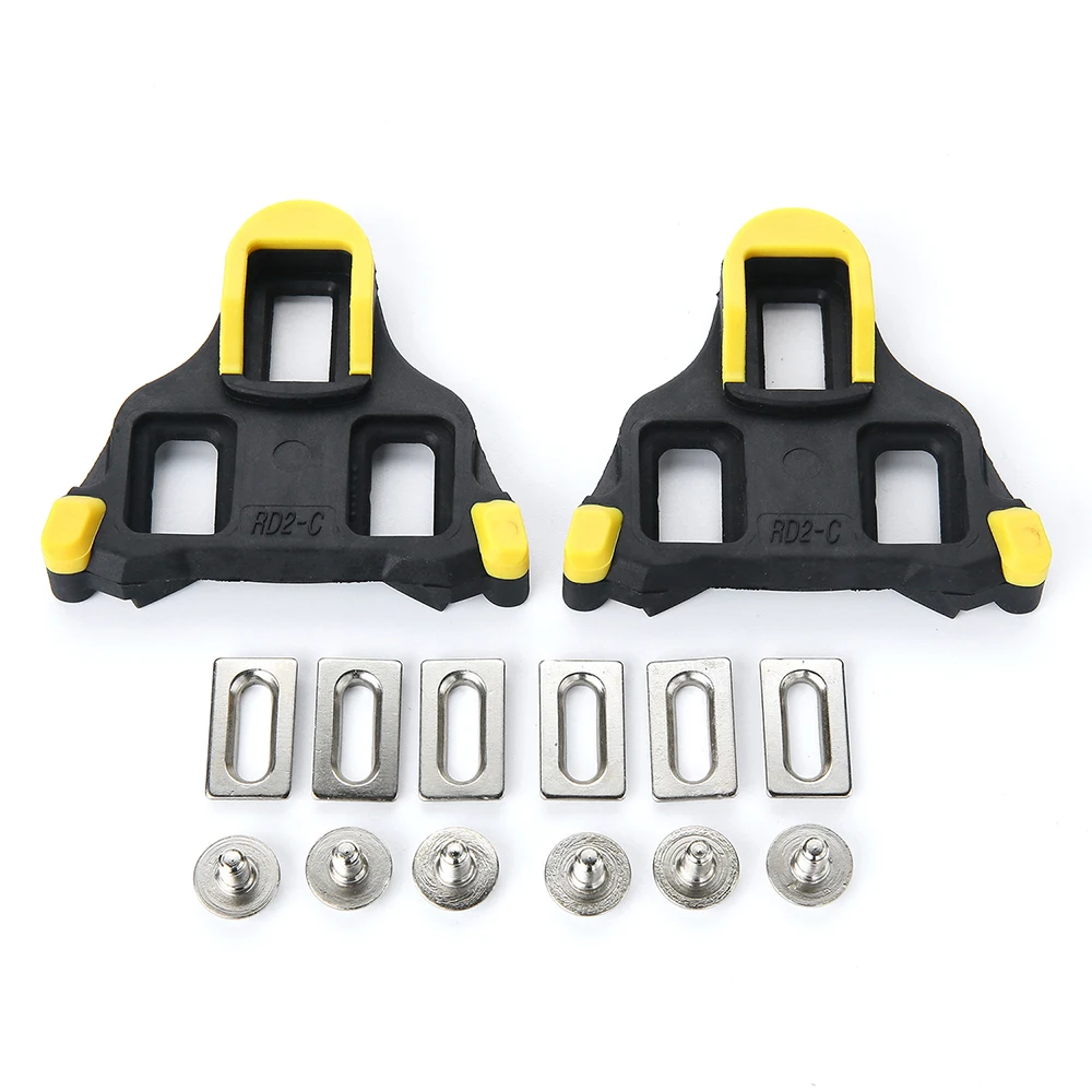 Universal Road Bike Cleats Float Self Locking Cycling Pedals Cleat for