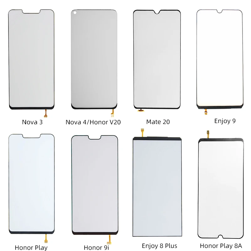 

High Quality LCD Display Backlight Film For Huawei Honor V20 9i Play 8A 8C Nova 3 4 Mate 20 Enjoy 8 Plus 9 Back light Film