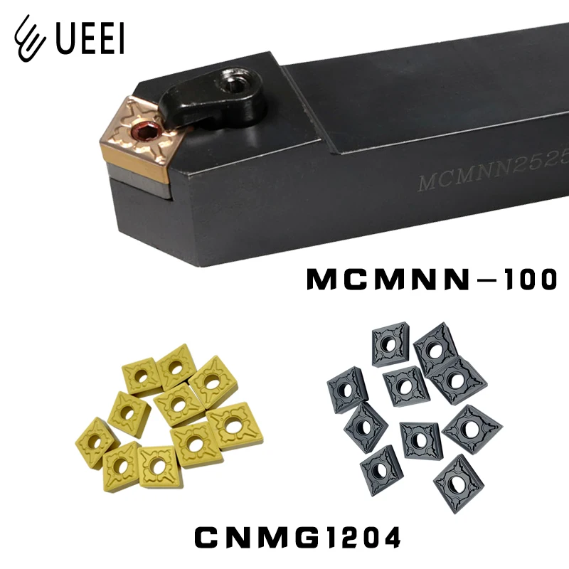 1 шт. держатель внешнего токарного инструмента CNC MCMNN2020K12 100 и 10 карбидных вставок