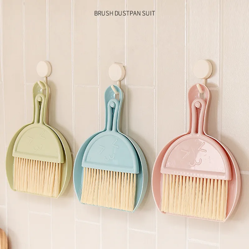 

1 Set Mini Cleaning Brush Small Broom Dustpan Set Desktop Sweeper Garbage Dust Cleaner Cleaning Shovel Household Cleaning Tools