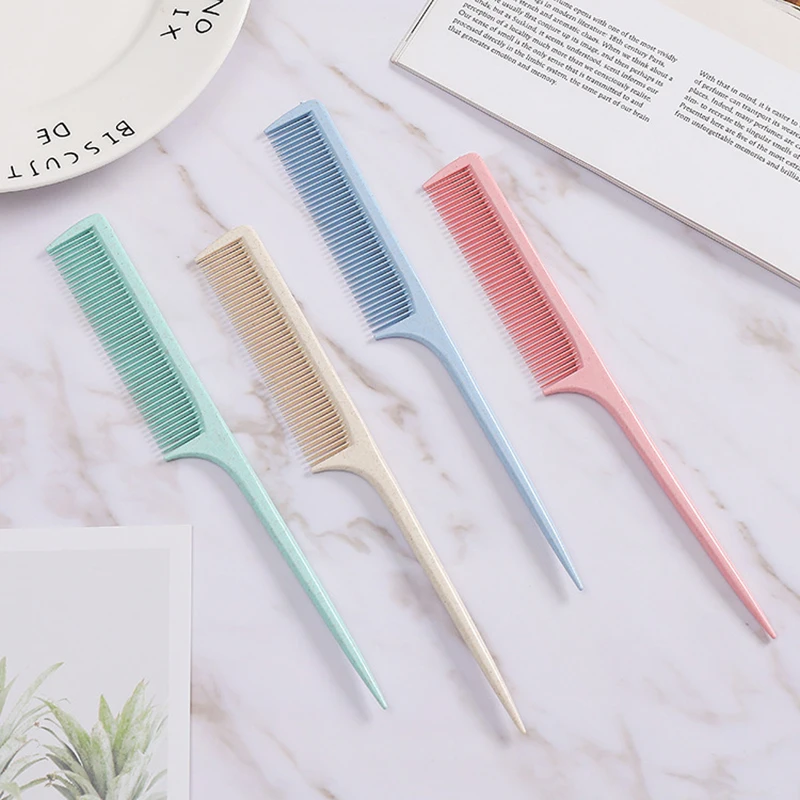 Hairdressing Comb Highlight Hair Comb Hair Salon Dye Tail Comb Separate Parting For Hair Styling Highlighting Hair Brush Women 2