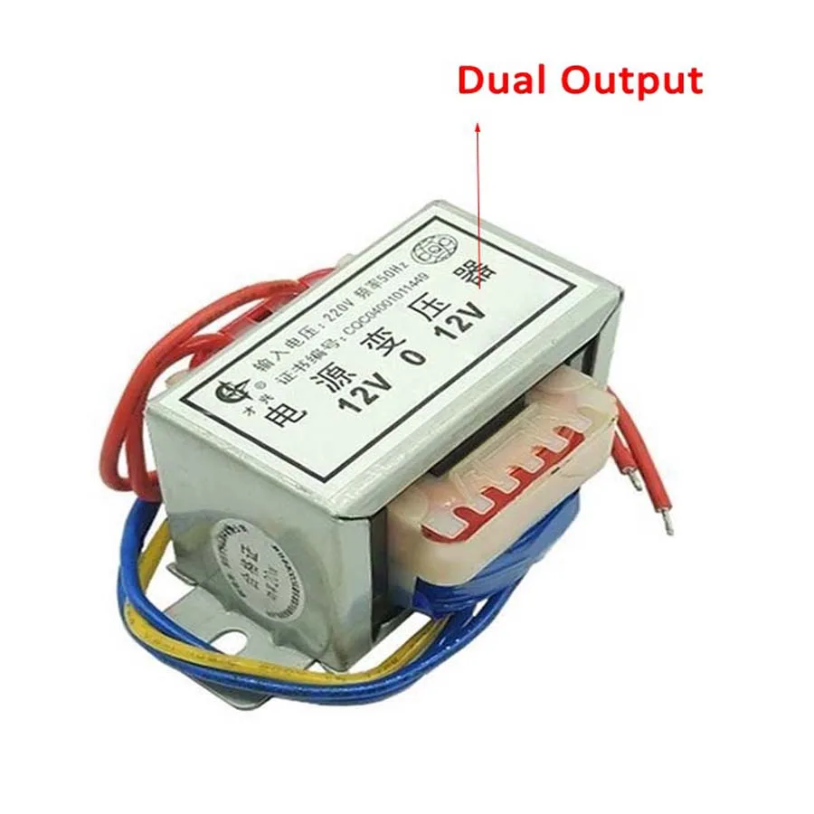 Power Transformer 1W 2W 3W 5W 10W 20W 30W 50W 60W 80W 100W Input AC 220V 50HZ Output AC 6V 9V 12V 15V 18V 24V Single/Dual