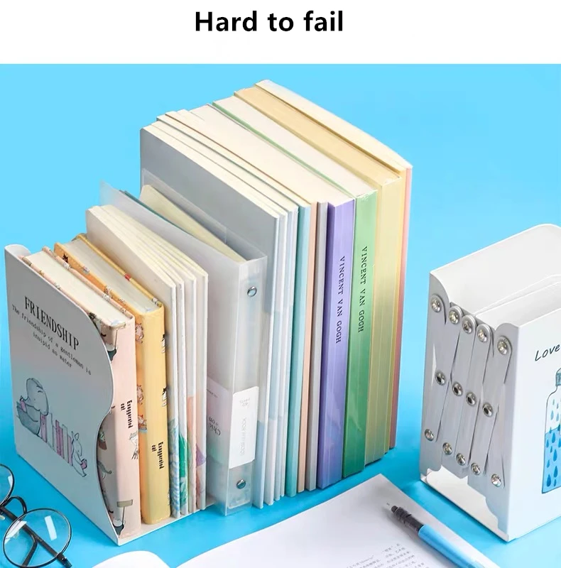 Выдвижная книжная Подставка для книг, складывающаяся книжная полка, книжный шкаф, нордическая выдвижная полка для книг ins, настольные книги