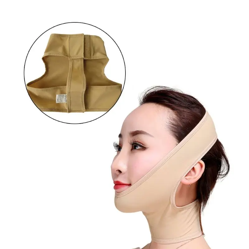 Unisex Face Slimming Mask Lengthened V Face Neck Lift Belt Cheek Slim Bandage Remove Double Chin Adjustable Beauty Shaping Tool