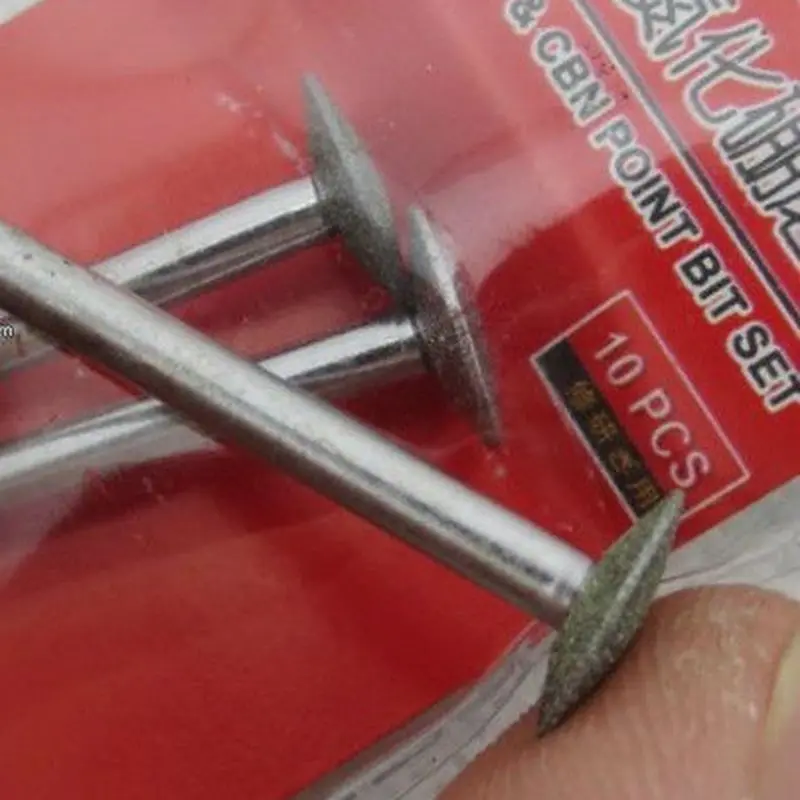 

3*8MM Sheet Emery Diamond Grinding Head Emery Grinding Needle Diamond & CBN Mounted Point Jade Carving Sculpture Router Bit