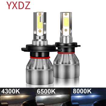 

YXDZ Mini Size H4 H7 LED H1 H8 H9 H11 4300K 6500K 8000K Car Headlight Auto LED Fog Light 50W 9000LM Car Light Bulb 12V