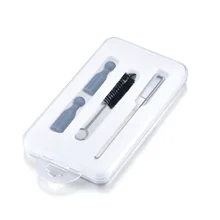 Temizleme fırçası araçları temiz koruyucu kiti IQOS için 2.4/3.0/çok isıtma plaka temiz kırılma geçirmez silikon plug Blade fırça seti