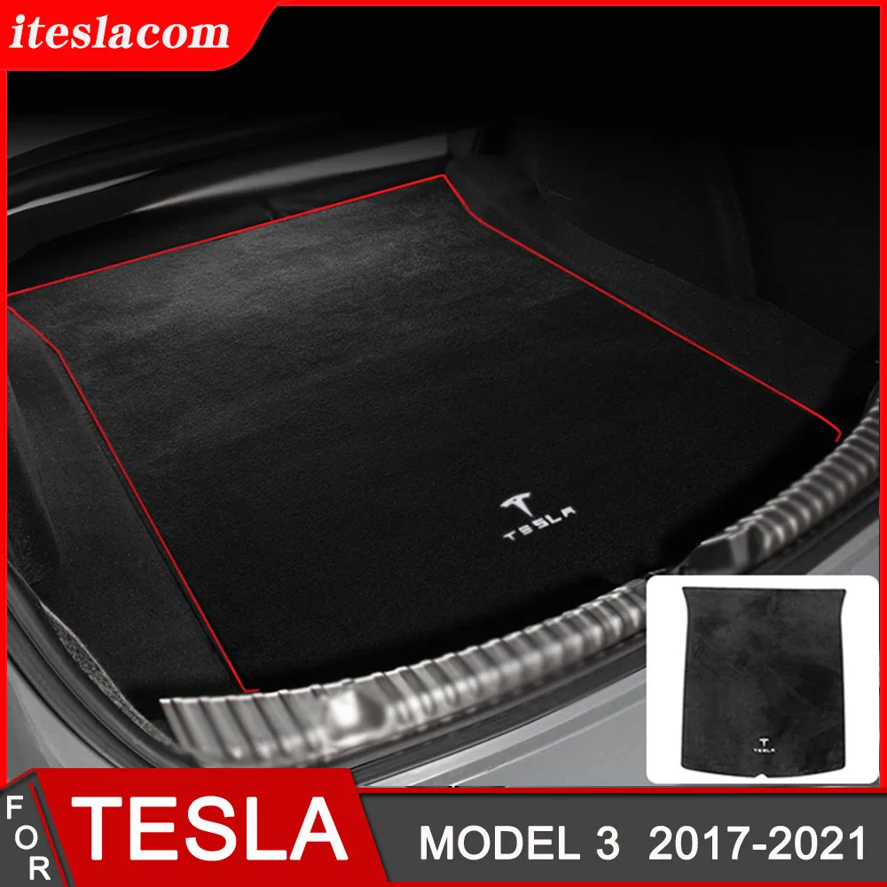 Новые аксессуары для коврика Model3 коврик багажника Tesla Model 3 2021 высококачественные