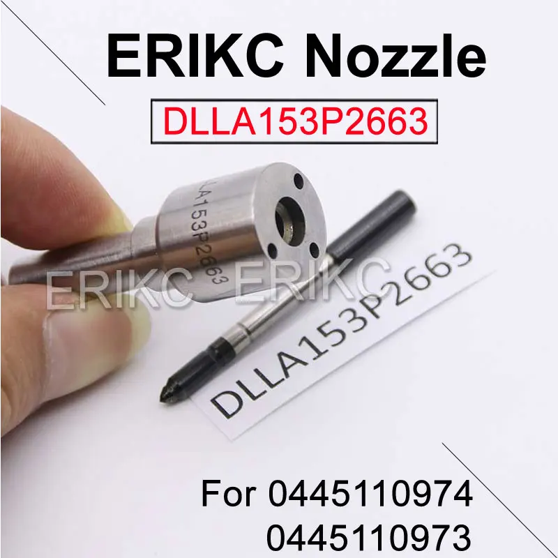 

Форсунка топливного инжектора DLLA153P2663 DLLA 153 P 2663 наконечник форсунки для дизельного топлива 0433172663 для распылителя Bosch 0445110974 0445110973