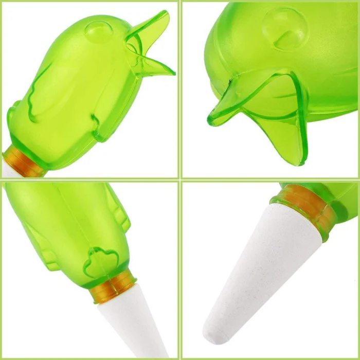 Завод самополива колья автоматические шипы Птица Дизайн Оросительная Система прозрачное растение водяной PI669
