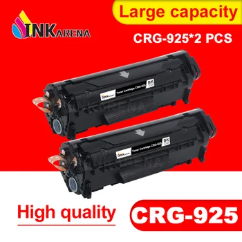 

INKARENA 2pcs CRG 925 Black Compatible Toner Cartridge for Canon CRG925 image CLASS LBP6000 LBP6018WL LBP6030w MF3010 Printers