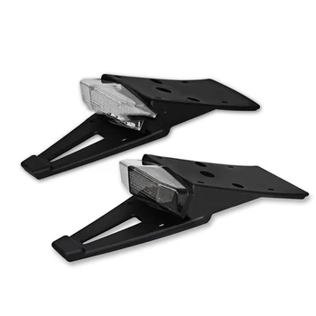 

1Pcs Motorcycle Accessories Modified Rear Fender LED Tail Light Rear Tail Deflector Sand Fender Brake Light for Honda Suzuki Yam