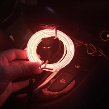 

Car Atmosphere Lights EL Neon Wire Strip Auto Interior Decorative for Volvo S40 S60 S80 XC60 XC90 V40 V60 C30 XC70 V70