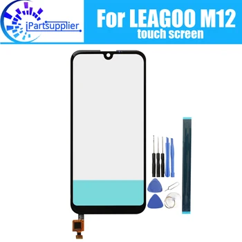 

For LEAGOO M12 Front Glass Screen Lens 100% Original Front Touch Screen Glass Outer Lens for LEAGOO M12 5.7 inch+Tools