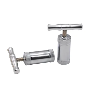 

Metal Aluminum Tobacco Spice Crusher Pollen Press Compress or Press Herb Grinder Smoking Accessories New