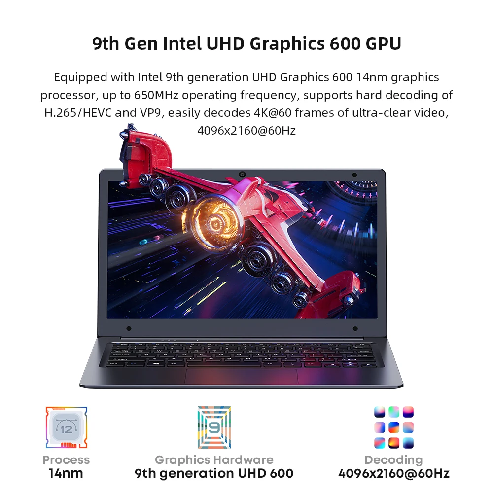 Laptop CHUWI HeroBook Air 11.6  inch LCD IPS Screen Intel Celeron N4020 CPU 4GB RAM 128GB SSD Windows 10 Ultra Thin Notebook 4