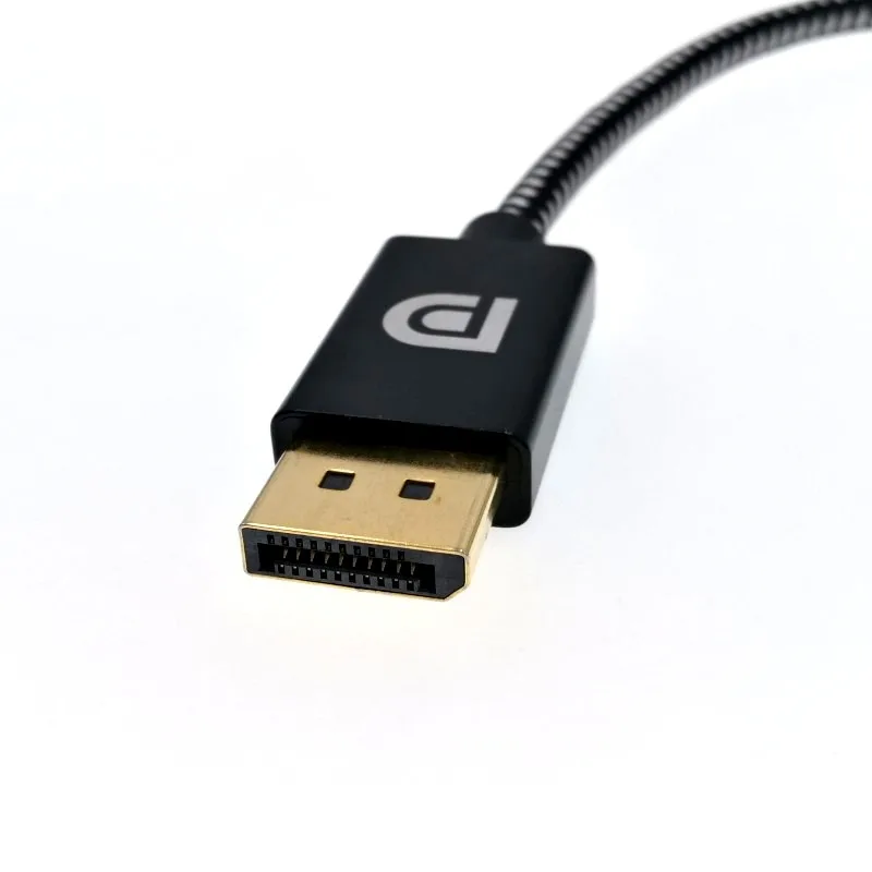200 шт 4K 60Hz 3D Displayport к HDMI адаптер Dp Male к HDMI 2,0 Female 0,2 m