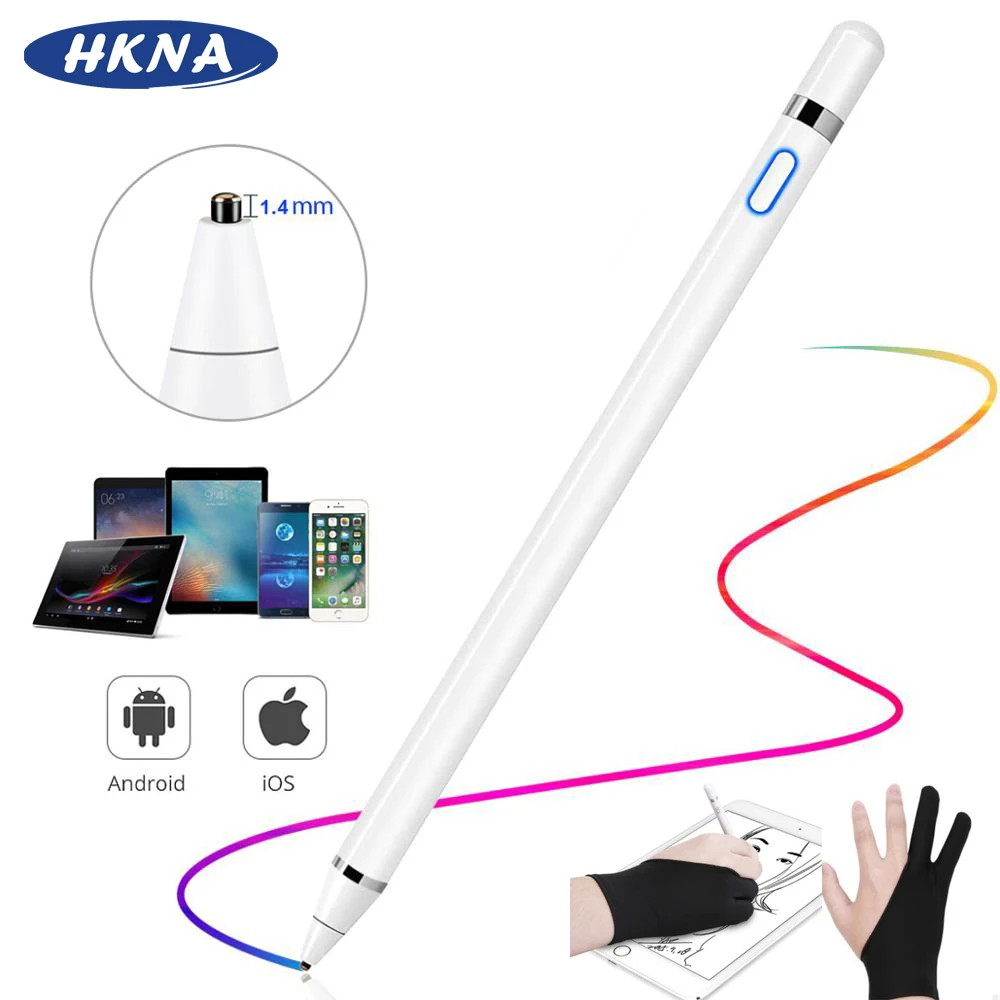 

For Apple iPad Pro 9.7 2018 2017 11 12.9 10.5 10.2 2019 Active Stylus Touch Pen Smart Capacitance Pencil For mini 5 4 Air 1 2 3