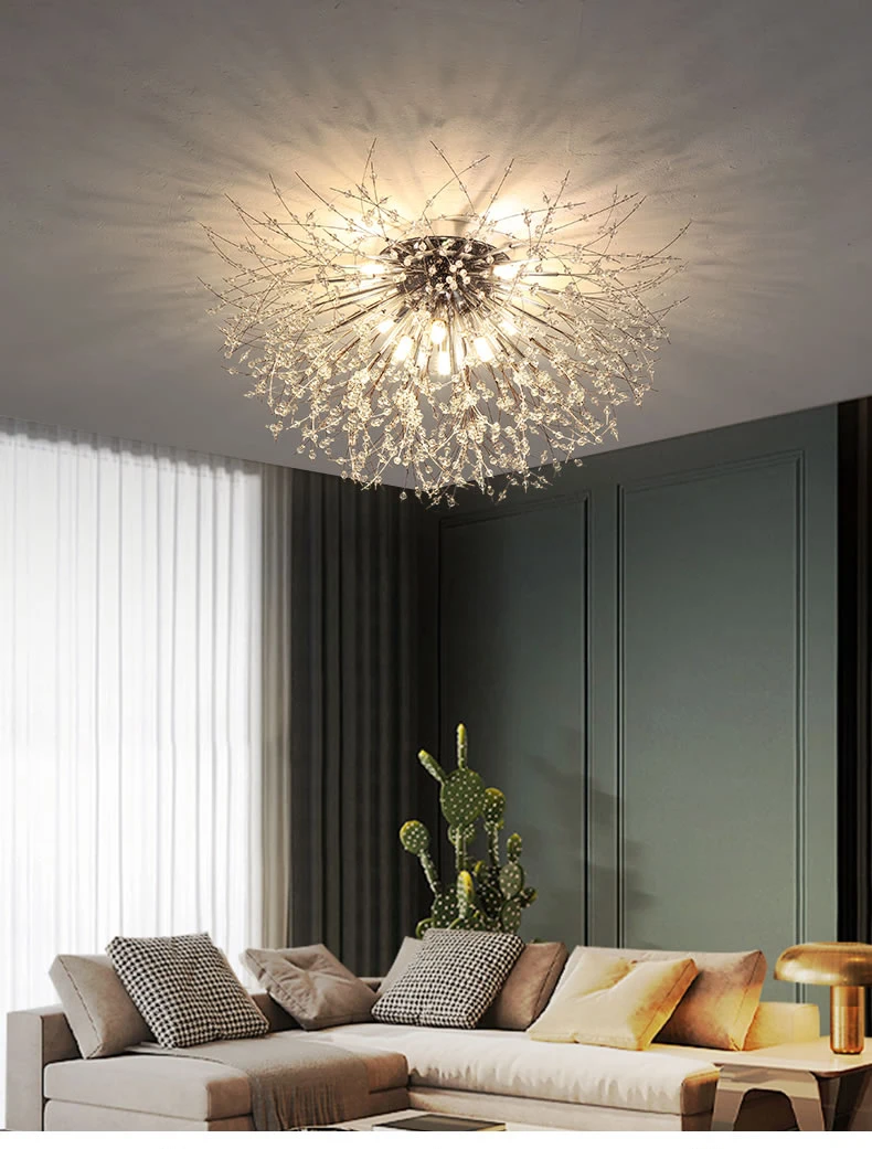 vintage chandelier Modern Crystal Chandelier Ceiling Lighting For Living Room Bedroom Kitchen Chandeliers Indoor Lustre G9 LED Lights Fixture Lamp dining room chandeliers