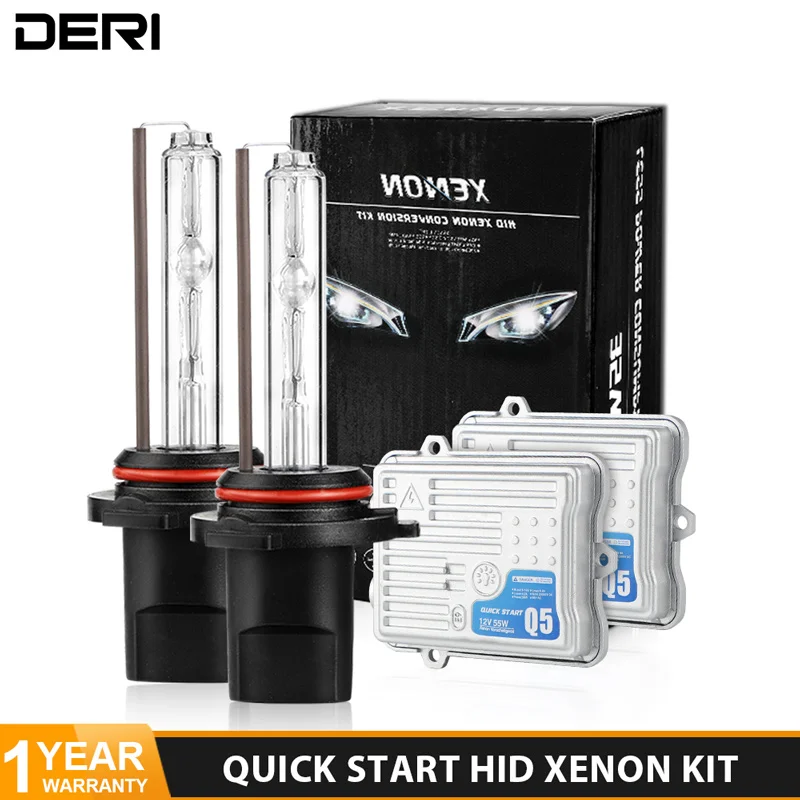 9006 HB4 Fast Start HID Bulb Xenon Conversion Kit Car Headlight 4300K