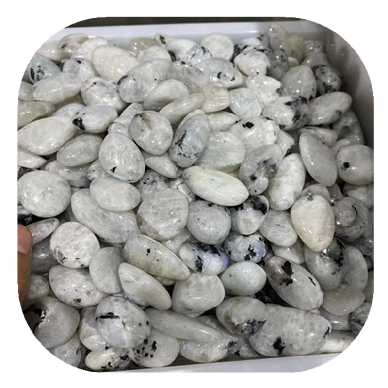 白い宝石タンブルストーン装飾用クリスタル天然研磨宝石 Stones Aliexpress