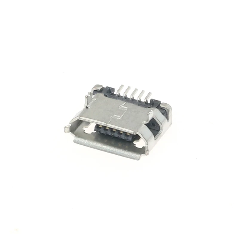 20 шт./партия Micro USB 5 Pin 30V 1.5A разъемы Женский Плоский порт терминал Джек хвост розетка электрическая вилка сварочная проволока адаптер