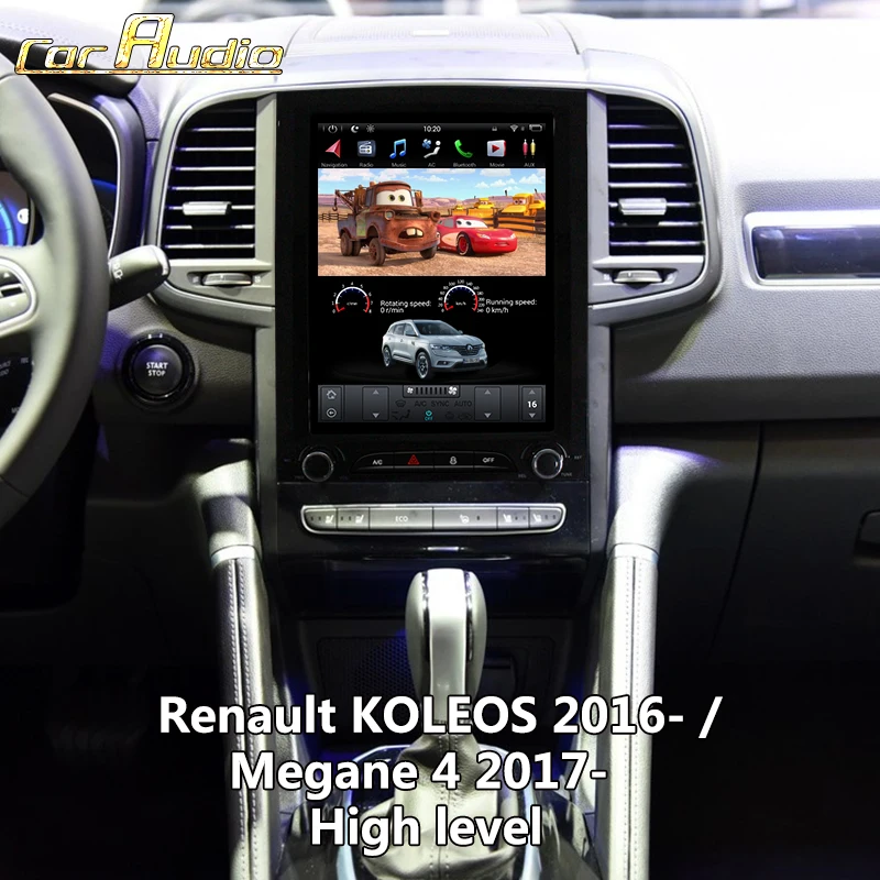 Android 9,0 Tesla стиль ips вертикальный HD экран Автомобильный gps Радио навигационный плеер для Renault Megane 4 Koleos