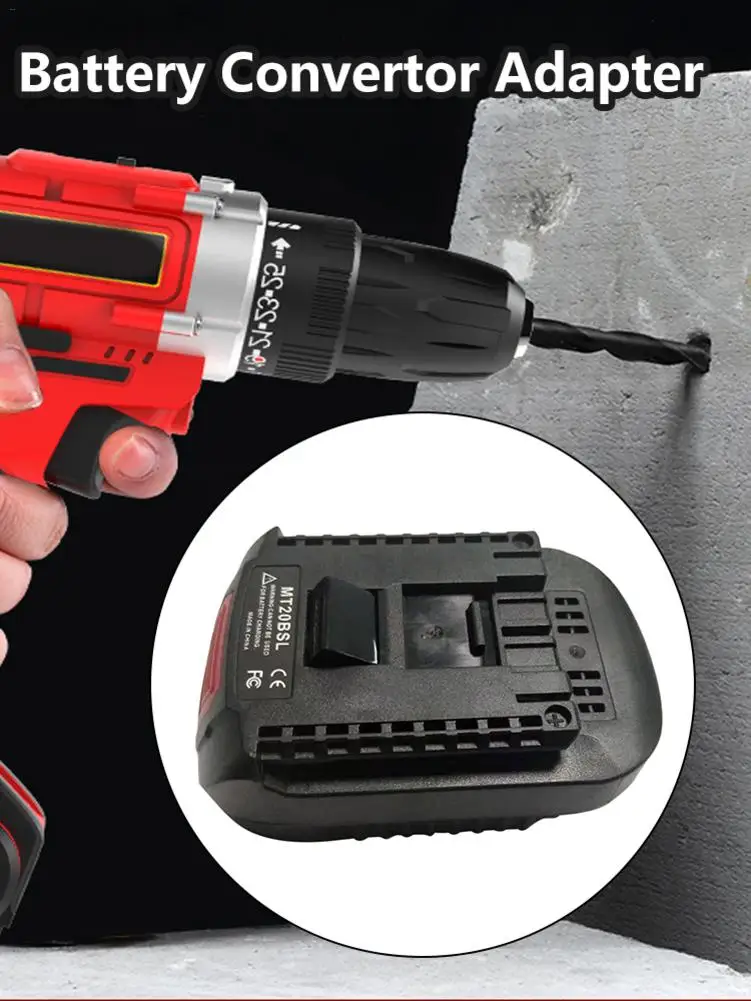 Адаптер преобразователя литий ионной батареи для MAKITA BL1830 BL1815 BL1840 BL1850 BL1860