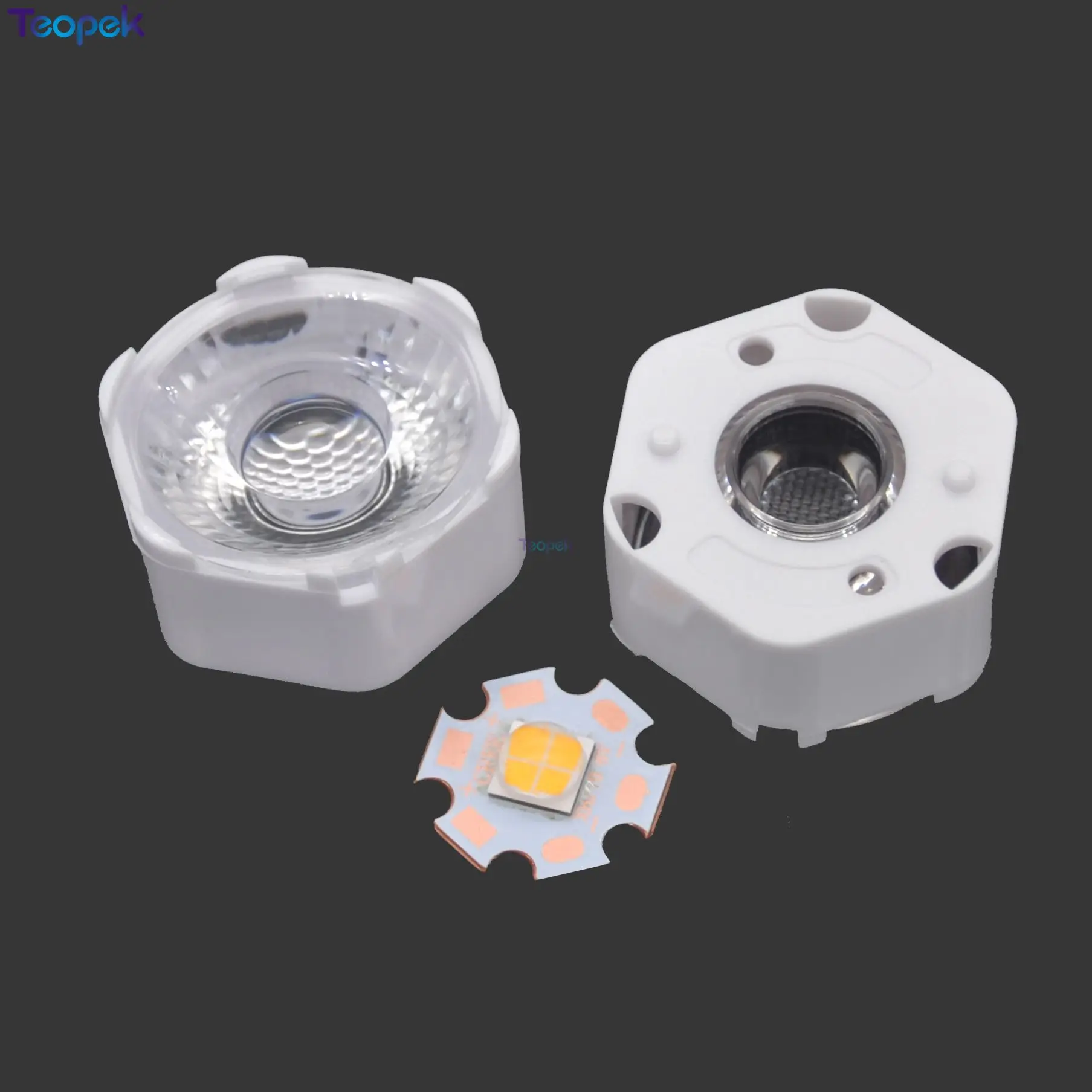 5 Pcs 32X15 Mm Lente Led 25-30 Gradi Di Grado Ottico Pmma Lens Led Per Cree Mc-E Mk-R Xhp70 7070 Ha Condotto La Lampada