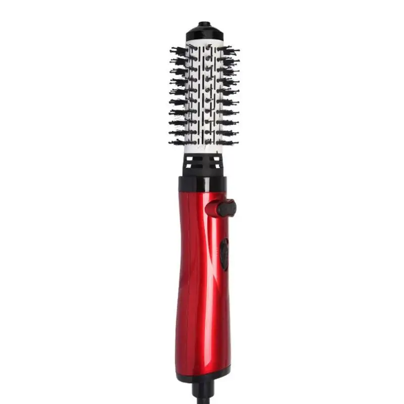 

Electric Hair Dryer Brush 2 In 1 Hair Straightener Roller Curling Rod Rotating Iron Brush One Step Hair Curler Brush Beauty Tool